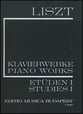 Etudes Transcendantes Series 1 Book 1 piano sheet music cover